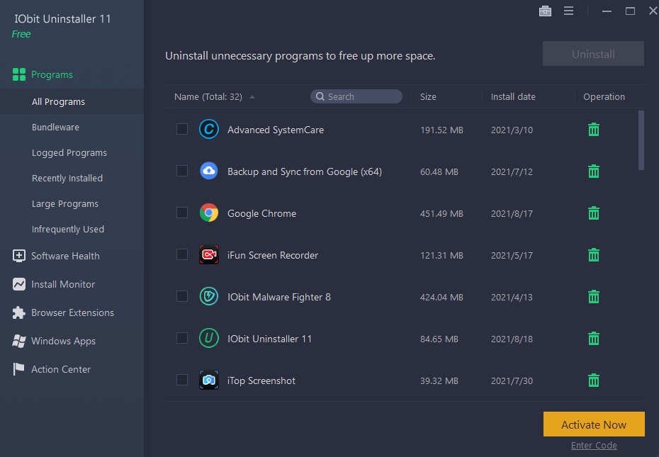 IObit Uninstaller Pro 13.2.0.3 Crack With Serial Key Free Download 2024